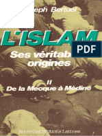 (Tome 2) "L'Islam, Ses Véritables Origines", Par L'abbé Joseph Bertuel