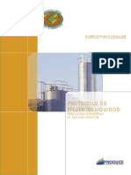 Produce Protocolo de Efluentes Liquidos Rm026 - 2002 - Itinci - Ea