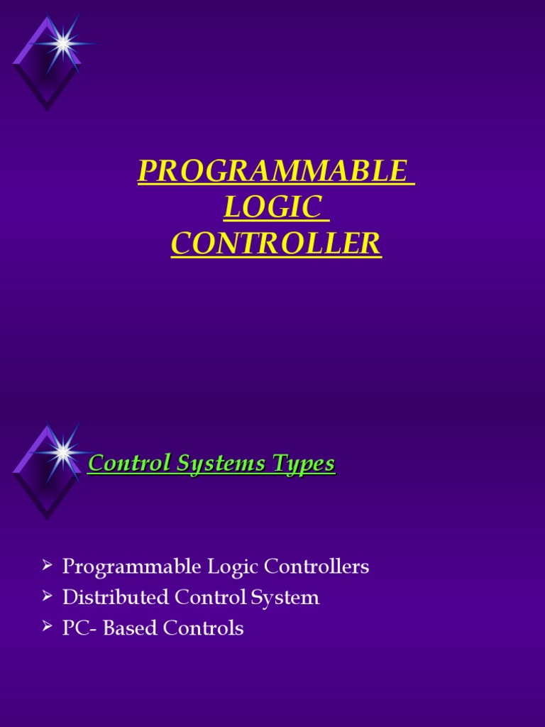 PLC Presentation New | PDF | Programmable Logic Controller | Input/Output