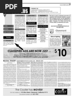 Claremont COURIER Classifieds 6-9-17