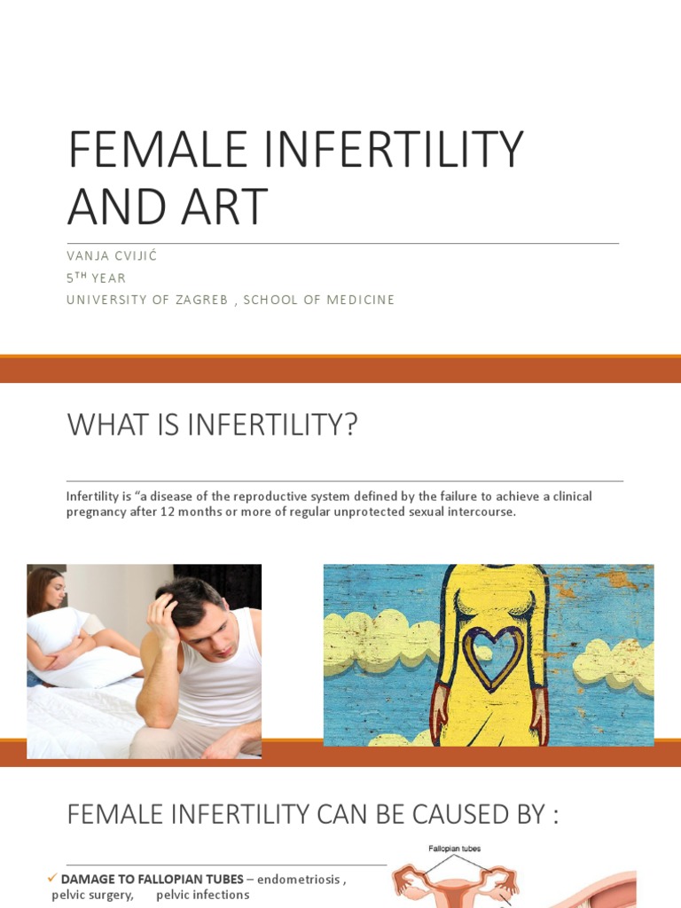 Understanding Female Infertility and ART | PDF | Infertility | In Vitro ...