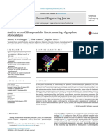 Analytical Versus CFD Approach For Kinetic Modeing of Gas Phase Photocatalysis PDF
