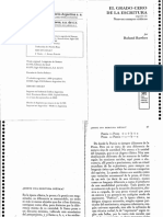 Barthes - Existe Una Escritura Poética PDF