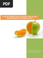 A Escolarização Da Pessoa Com Altas Habilidades Superdotação