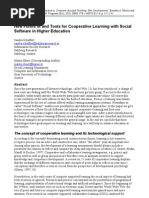 Download New Forms of and Tools for Cooperative Learning with Social Software in Higher Education by Martin SN35085466 doc pdf