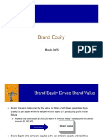 Brand Equity: March 2005