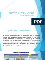 Efecto Invernadero- Quimica Ambiental II