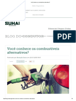 Você Conhece Os Combustíveis Alternativos