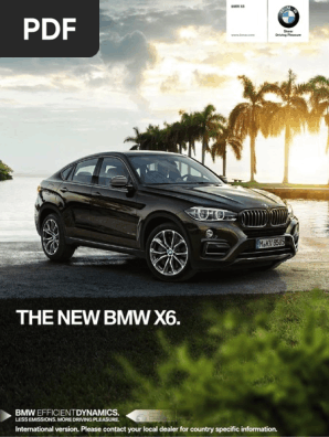 2015 Bmw X6 Xdrive50i Owner