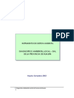 Diagnóstico ambiental Huaura