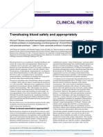 Blood Transfusion BMJ 2013