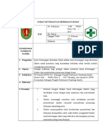 Surat keterangan berbadan sehat