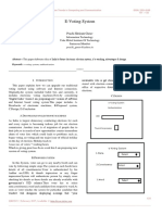 E-Voting System