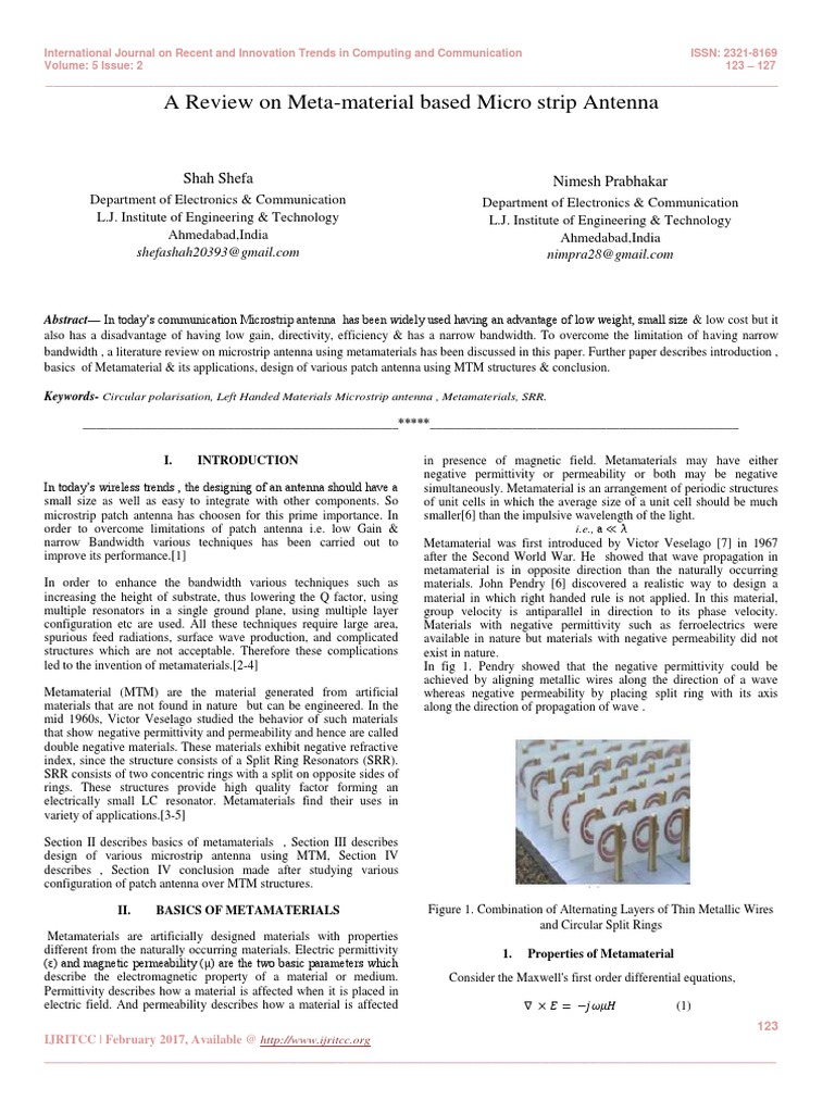 Antenna literature review 07 picture