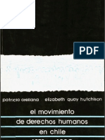 El Movimiento de Derechos Humanos en Chile, 1973-1990