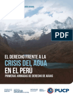 El Derecho Frente a La Crisis Del Agua en El Perú