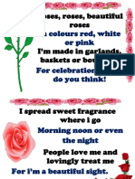 Roses, Roses, Beautiful Roses: in Colours Red, White or Pink