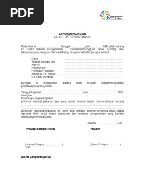 19 Pembuatan Laporan Satpam