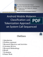 Android Malware Classification Using System Call Tokenization