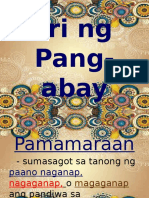 Uri NG Pang-Abay