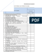 Form Pengendalian RPJM-RKP Desa