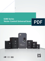 E280 Series Vector Control Universal Inverter Product Overview