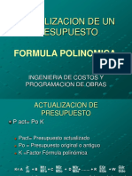 Actualizacion de Un Presupuesto