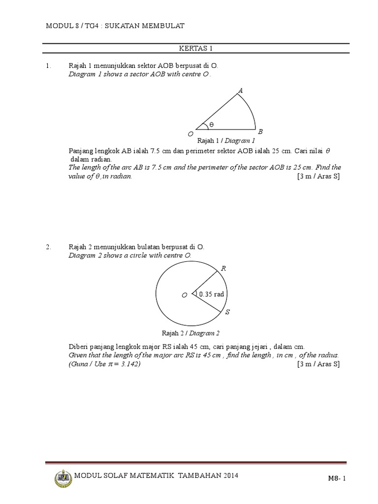 Modul 8 Sukatan Membulat Pdf