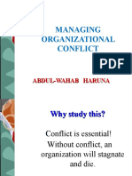 Managing Organizational Conflict 2