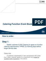 Catering Function Event Booking