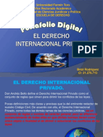 Portafolio Digital Derecho Internacional Privado