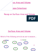 7.5 Surface Area and Volume Prism and Cylinder