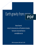 Earth Gravity From Space