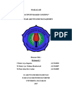 Makalah ABC (Activity Based Costing)