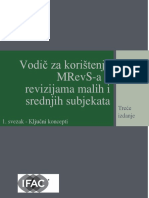 Vodič Za Korištenje MRevS-A U Revizijama Malih I Srednjih Subjekata, 1. Svezak - Temeljni Koncepti, Treća Edicija