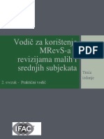 Vodič Za Korištenje MRevS-A U Revizijama Malih I Srednjih Subjekata, 2. Svezak - Praktični Vodič, Treća Edicija