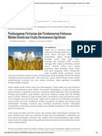 Pembangunan Pertanian Dan Perekonomian Pedesaan Melalui Kemitraan Usaha Berwawasan Agribisnis - BPD Desa Cidenok PDF