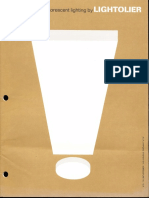 Lightolier Surface Fluorescent Lighting Brochure 1967