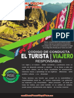 Brochure Codigo de Conducta Turista