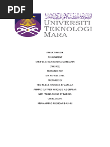 Mandarin Skrip Level 1