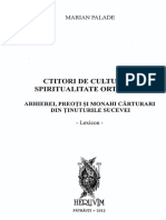 Marian Palade Arhierei Preoti Si Monahi Carturari Din Tinuturile Sucevei 2012 PDF