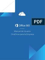 Microsoft365 - Manual de Uso - Onedrive para Enterprise Edition