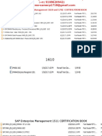 Update SAP Enterprise Management 1511 1610 and 1702 E2E Project Document