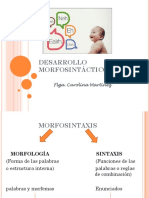 Desarrollo Morfosintactico 2