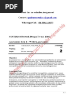 COIT20264 Network Design_Assignment 2