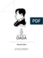 Tzara Tristan Siete Manifiestos Dada PDF