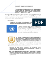 Informe Sobre La Organización de Las Naciones Unidas