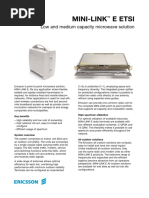 Mini-Link E ETSI de Ericsson PDF