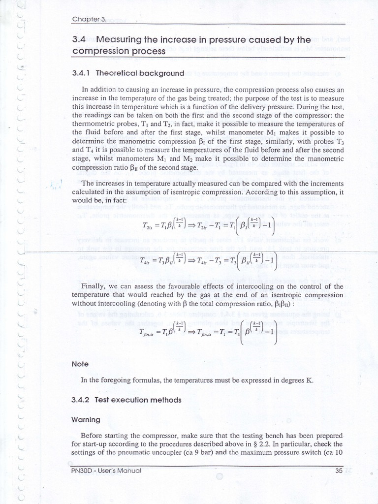 Compresor PN30D 3 | PDF | Flow Measurement | Gas Compressor