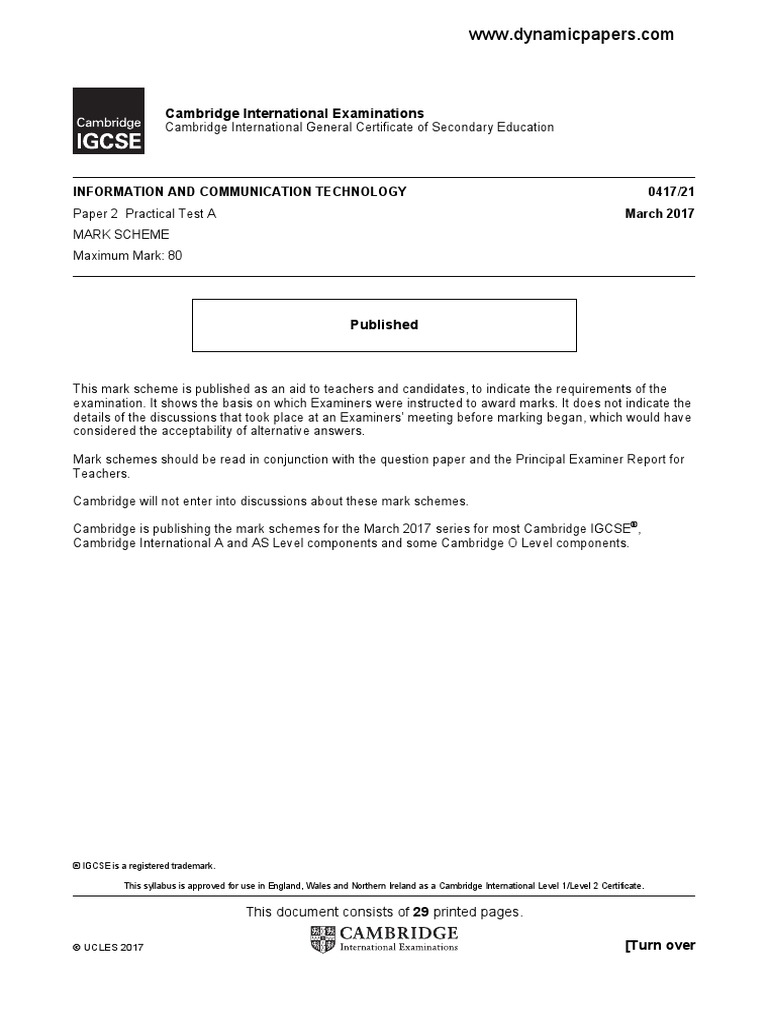 0417 m17 Ms 21 PDF File Format Test (Assessment)